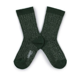 Glitzer Socken vert foret