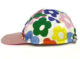 5 Panel Cap Flowers