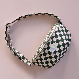 Shoulder Bag *check rose green*