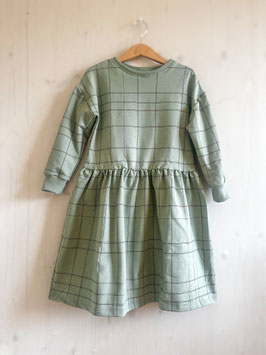 Sweatkleid soft green