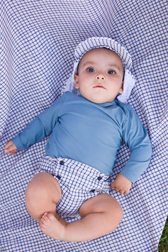 UV-Shirt Baby sunker blue
