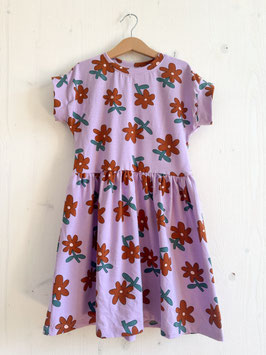 Jerseykleid Flowers lila