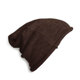 Merino Beanie chocolat au lait