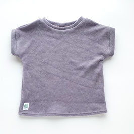 Frottee Shirt lavendel