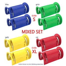 Clipeez® MIXED SET (2x Set S + 2x Set XL)