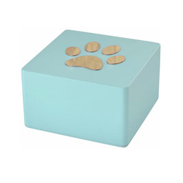 Urna in legno - modello Colore con orma cod. COLOR OR Tiffany