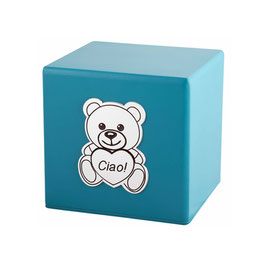 Urna in legno - modello TEDDY -  cod. TEDDY Blu Acqua