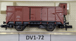 wagon couvert avec cabine occasion N 1/160    Réf     8355    FLEISCHMANN    DV01-72