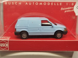 Dodge Ram Van , bleu clair  HO 1/87  Réf: 89119  BUSCH