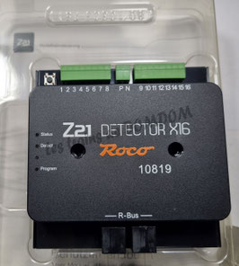 retro signalisation Z21 detector 16 sorties par conso de courant  Réf: 10819  ROCO