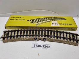 rail de contact courbe   voie M occasion excellent état   3 R   HO 1/87   Réf: 5104   MARKLIN   LT3D-1249