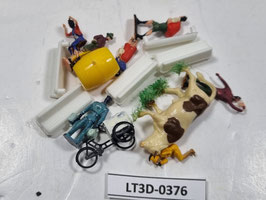 lot de figurines occasion  HO 1/87   Réf: SB   DIVERS   LT3D-376
