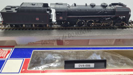 loco vapeur 141 R 416 tender 36 R 1246 analogique occasion  HO 1/87     Réf     8273    DV4-6