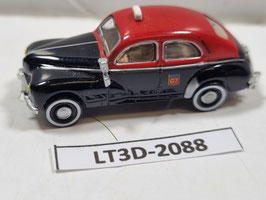 voiture 203 noire et rouge taxi  occasion  HO 1/87   Réf: SB   DIVERS   LT3D-2088