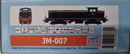loco diesel BB 63000   analogique  HO 1/87 Réf : JM-007 REE