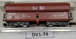 wagon trémie type Fred occasion N 1/160    Réf     1489    FLEISCHMANN    DV01-74