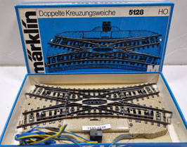 traverse jonctions double  électrique  voie M  3 Rails occasion   HO 1/87   Réf: 5207   MARKLIN   LT3D-239
