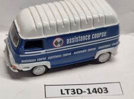 estafette  " ASSISTANCE COURSE " Renault occasion HO 1/87     LT3D-1403