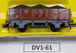 wagon tombereau chargement charbon occasion  N 1/160    Réf         FLEISCHMANN    DV01-61