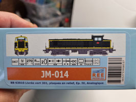 loco diesel BB 63000   analogique  HO 1/87  Réf : JM-014  REE