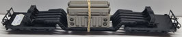 Wagon Surbaissé Type SSI 53 AEG DB avec transfo gris 3R occasion HO 1/87 réf: 4617  MARKLIN  LT3D-661-3