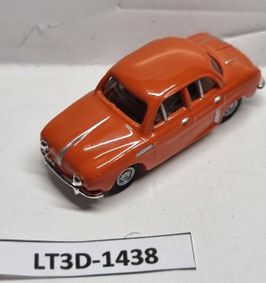 dauphine orange foncé  Renault  occasion HO 1/87      LT3D-1438