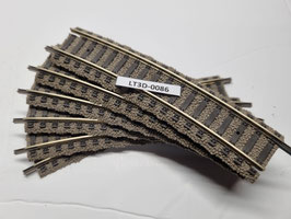 rail  droit   occasion HO   1/87   Réf: 6127   FLEISHMANN   LT3D-86