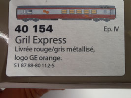 gril express rouge HO 1/87  Réf: 40154  LSMODELS