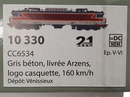 CC6534 TEE analogique livrée Arzens ép. V-VI    HO 1/87  Réf: 10330  LSMODELS