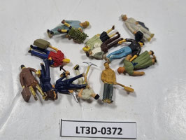 lot de figurines occasion  HO 1/87   Réf: SB   DIVERS   LT3D-372
