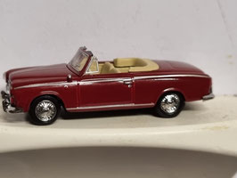 Peugeot 403 Cabriolet 1957 Rouge 1/87   Réf: 474343    NOREV