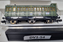voiture voyageurs occasion  N 1/160    Réf     806501    FLEISCHMANN    DV01-54