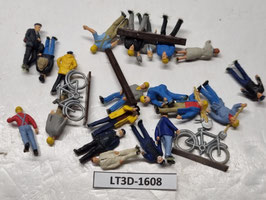 lot de figurine occasion  HO 1/87    LT3D-1608
