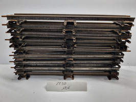 lot de 9 rails droit  occasion   échelle O   Réf: sans   HORNY   LT3D-1204