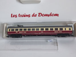 Wagon Restaurant quick pick  a Pantographe TEE DB occasion  HO 1/87  Réf: 5165 FLEISHMANN  LT3D-447