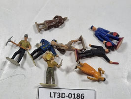 lot de figurines occasion  HO 1/87   Réf:       LT3D-186