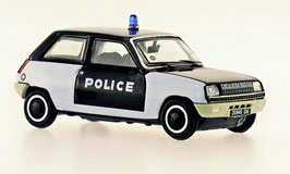 Voiture Renault R5 TL 1972 - POLICE "Pie" HO 1/87 Réf: CB-144 REE