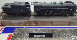 loco vapeur 141 R 416 tender 36 R 1246 analogique occasion  HO 1/87     Réf     8274    DV4-5