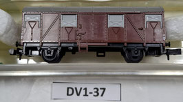 wagon couvert a essieux occasion N 1/160    Réf     15655-06    MINITRIX    DV01-37