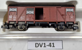 wagon couvert a essieux occasion N 1/160    Réf     8330    FLEISCHMANN    DV01-41