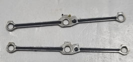 2 bielles droite  pour  loco électrique (46507 ) occasion HO 1/87 Réf: 89559 ROCO