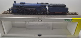 loco vapeur 231 bleu  digitale sonore occasion  HO 1/87 réf : 22182 TRIX    DV6-8