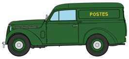 Voiture Renault Juvaquatre Fourgon tôlé LA POSTE Vert HO 1/87 Réf: CB-168  REE
