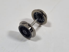 essieux à rayons sans bandage 2 roues isolées HO 1/87  Réf: 114352  ROCO