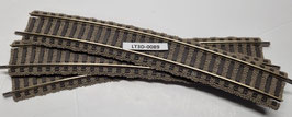 rail courbes occasion HO   1/87   Réf: 6138   FLEISHMANN   LT3D-89