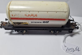 wagon citerne AIR LIQUIDE occasion HO 1/87   Réf:    LIMA   LT3D-61