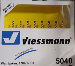 8 balises clignotantes  HO 1/87  Réf : 5040 VIESSMANN