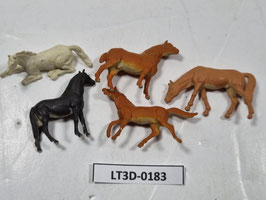 lot de figurines( chevaux )  occasion  HO 1/87   Réf:       LT3D-183
