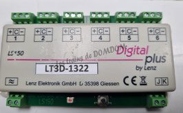 décodeur pour 6 aiguillages occasion testé    Réf: LS11150   LENZ   LT3D-1322