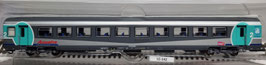 voiture corail voyageurs  2 em " AQUALYS  "   occasion HO 1/87 réf : 58619 PIKO LC-142